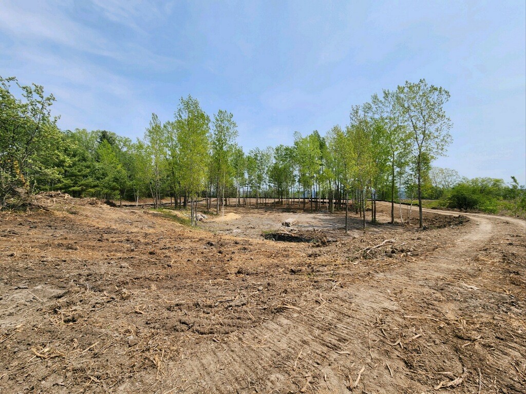 A Work in Progress Cleared and graded construction site of the BMG
