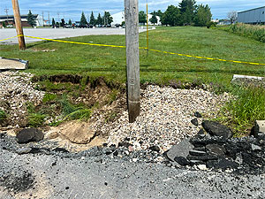 Road damage Road damage