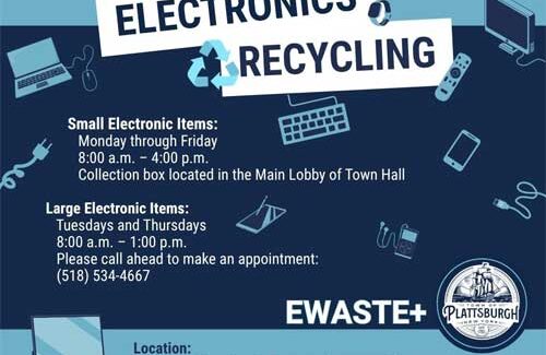 EWASTE+ and Town of Plattsburgh Electronics Recycling EWASTE+ and Town of Plattsburgh Electronics Recycling
